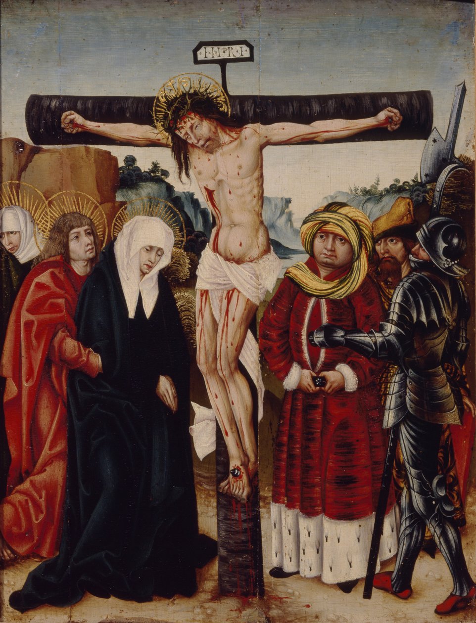 Ukřižování, počátek 16. století. od German Master