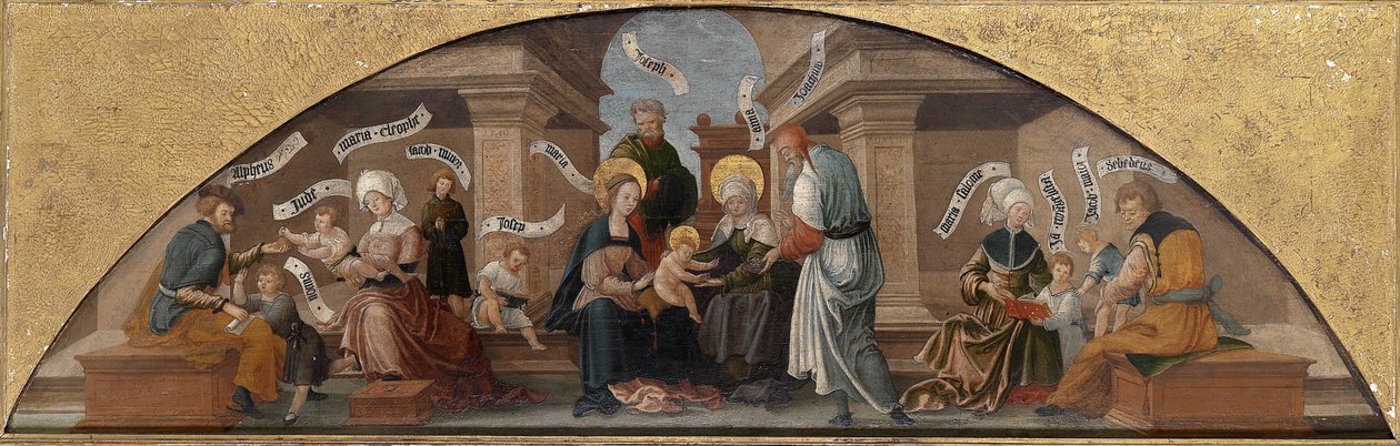 Svaté příbuzenství, počátek 16. století. od German Master