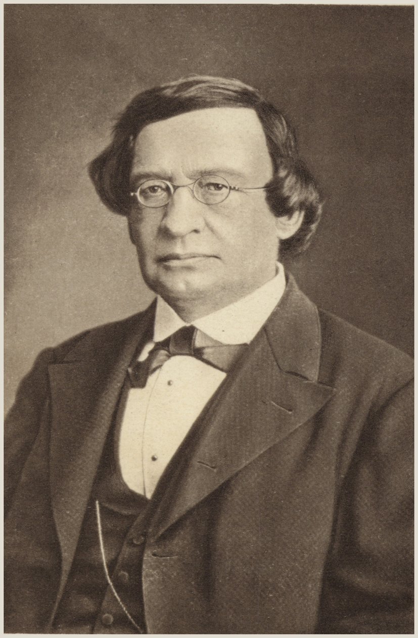 Portrét Wilhelma Tauberta (čb fotografie) od German Photographer