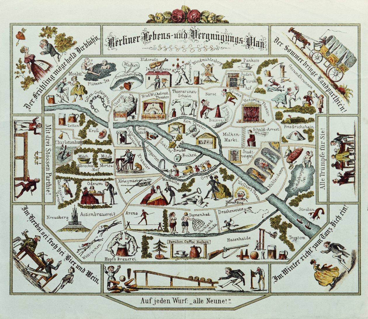 Plán bydlení a zábavy v Berlíně od German School
