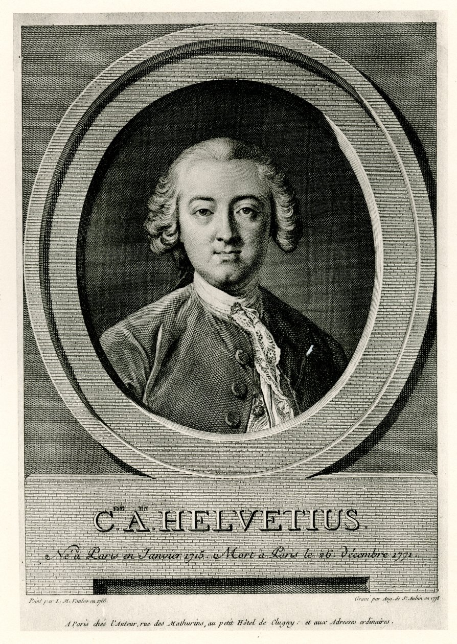 Claude Adrien Helvetius od German School