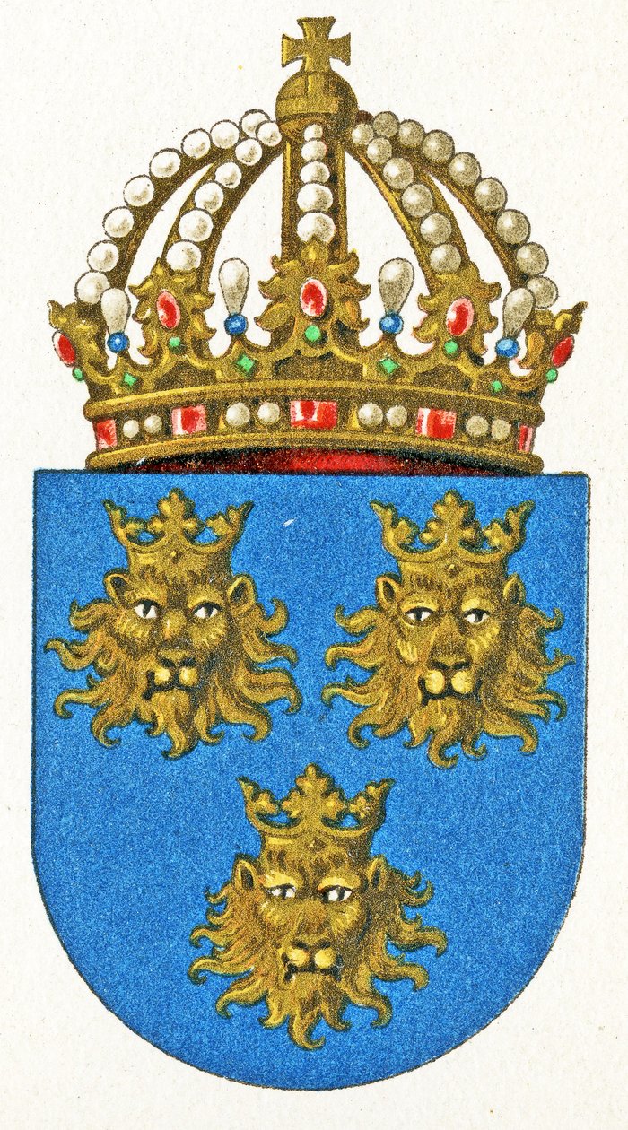 Erb Dalmácie, kolem roku 1898 od German School