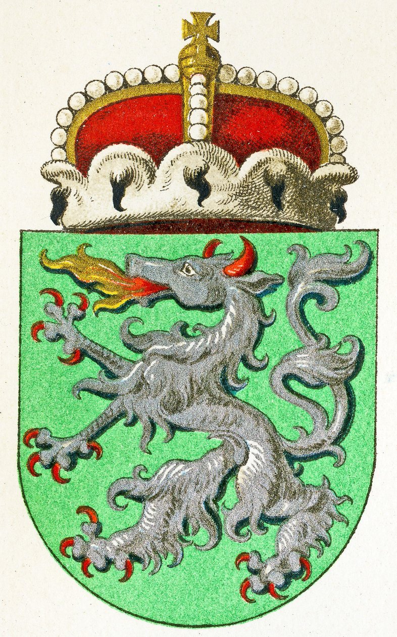 Státní znak Štýrska, kolem roku 1898 od German School