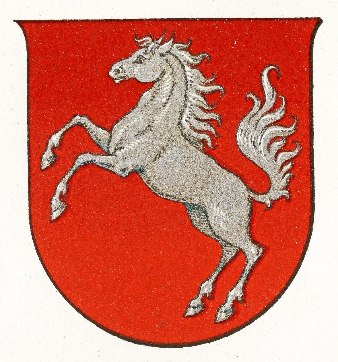Erb Vestfálska, kolem roku 1898 od German School