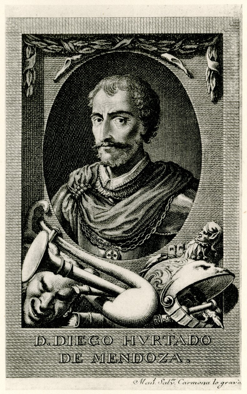 Don Diego Hurtado de Mendoza od German School