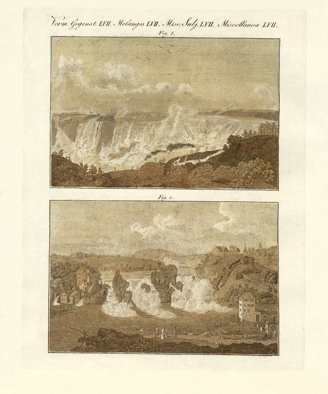 Falls (barevné rytí) od German School