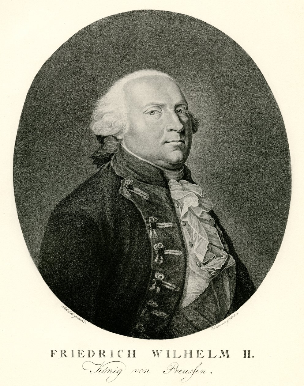 Friedrich Wilhelm II. od German School