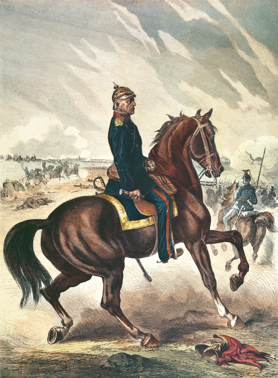 Generál Helmuth Karl Bernhard von Moltke (1800-91) od German School