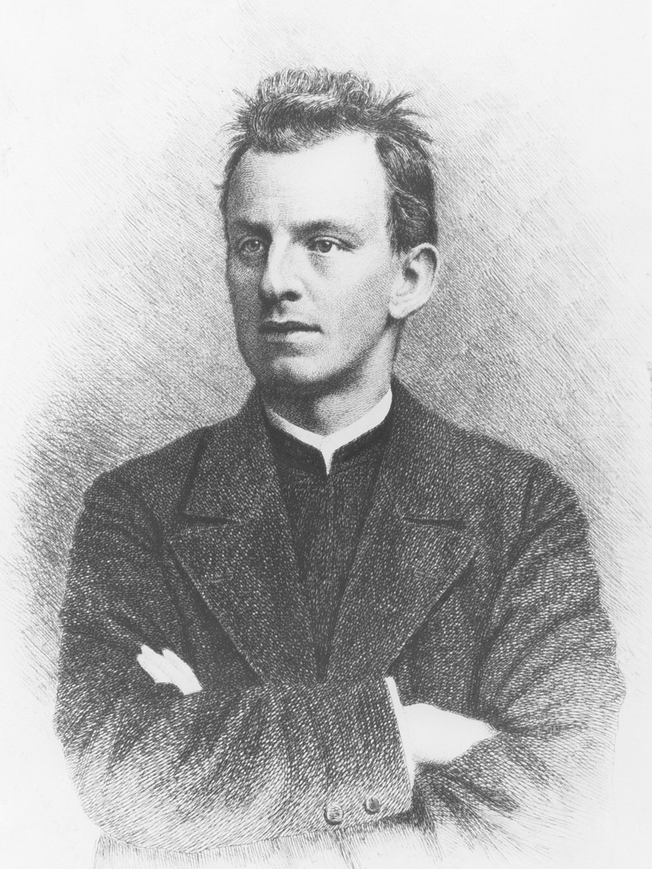 Gerhart Hauptmann (rytina) od German School