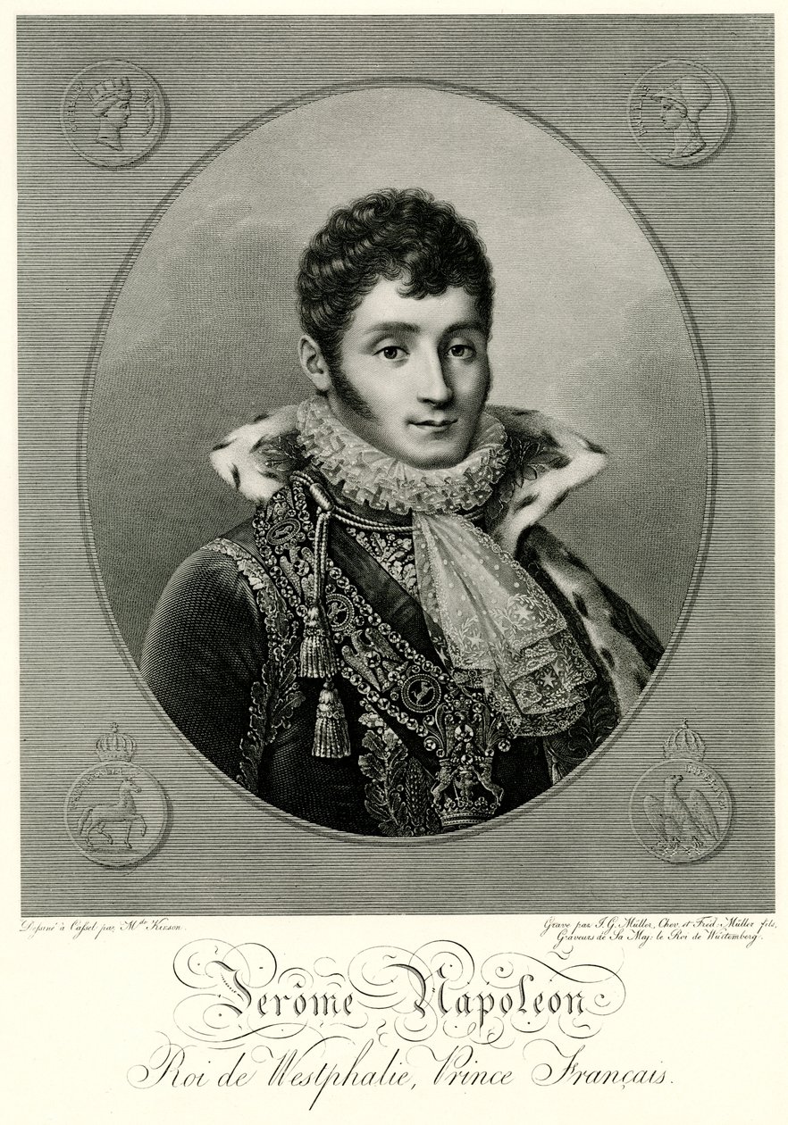 Jérome Bonaparte, 1884-90 od German School