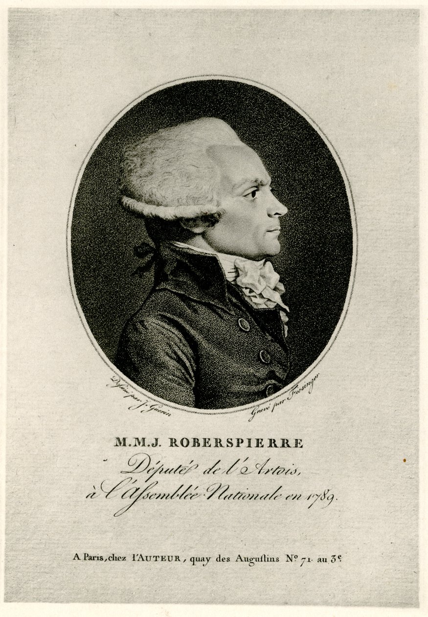 Maximilien Marie Isidore de Robespierre od German School