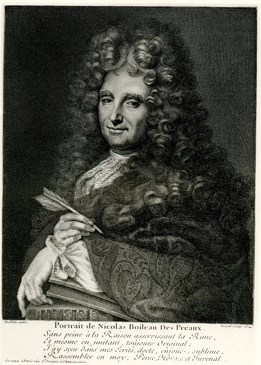 Nicolas Boileau Despreaux od German School