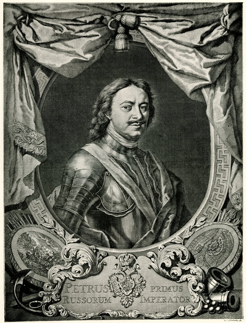 Petr I. Veliký od German School