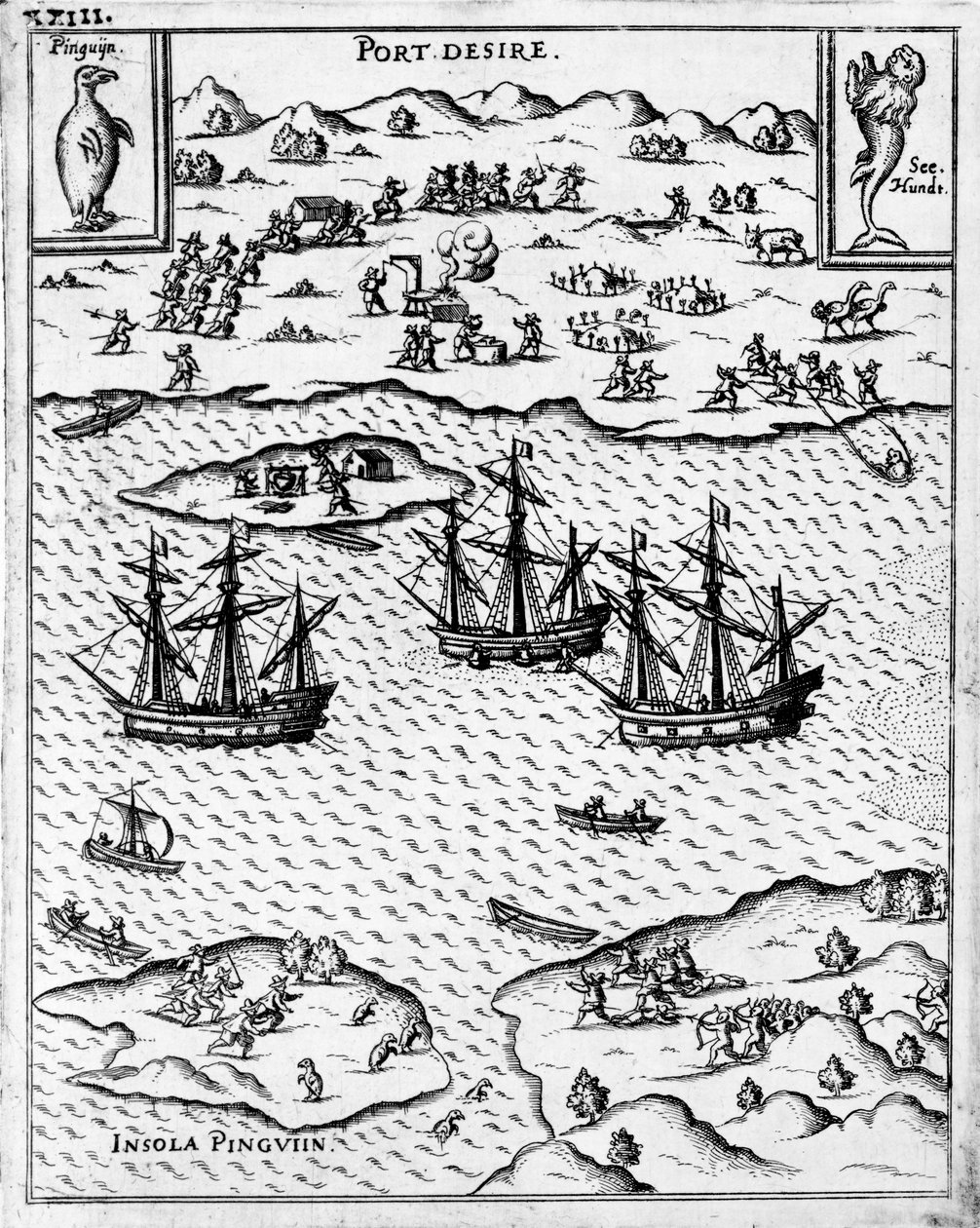 Port Desire, 1626 od German School