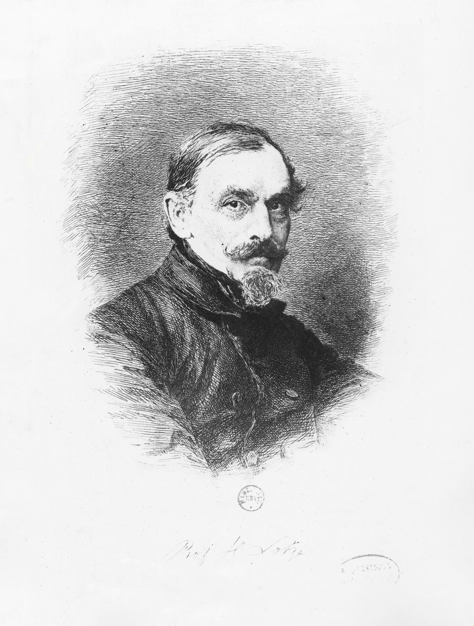 Rudolf Hermann Lotze (rytina) od German School
