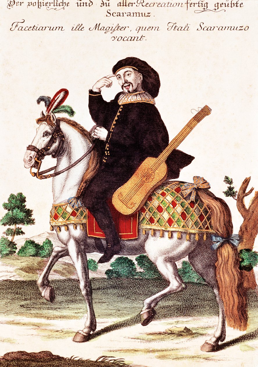Scaramouche na koni od German School
