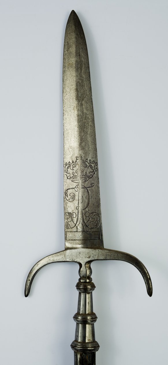 Spontoon, cca 1750-1800 (ocel a dřevo) od German School