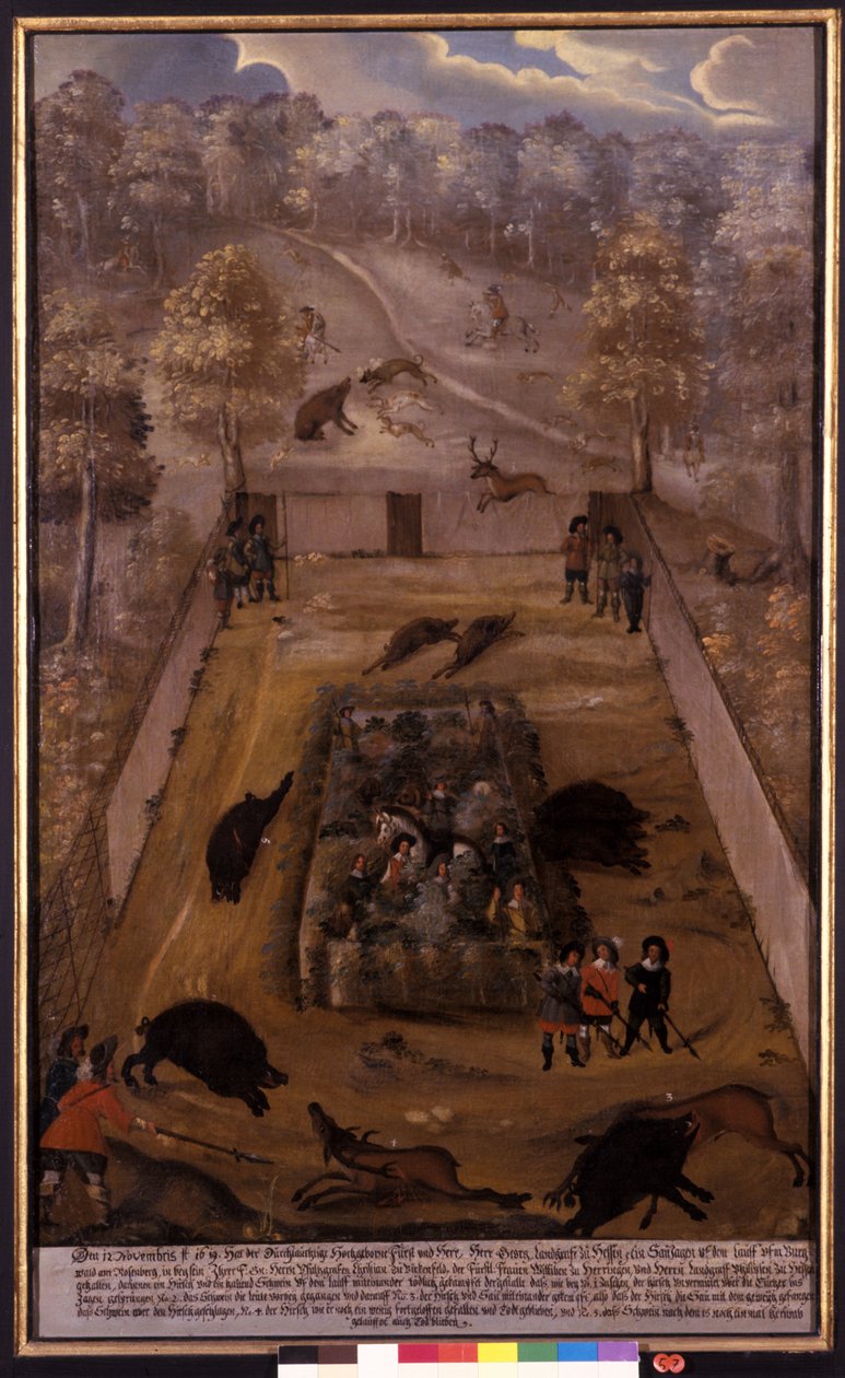 Hon na kance, kolem roku 1619 od German School