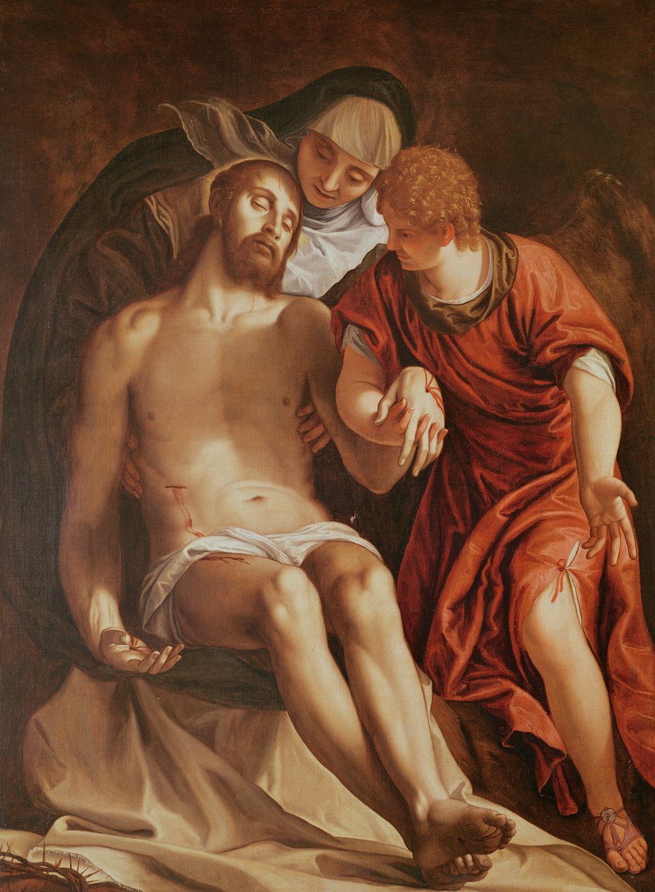 The Deposition (olej na plátně) od German School