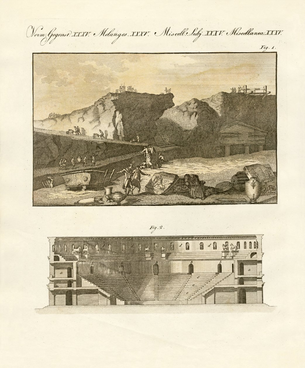 Podzemní město herculaneum od German School