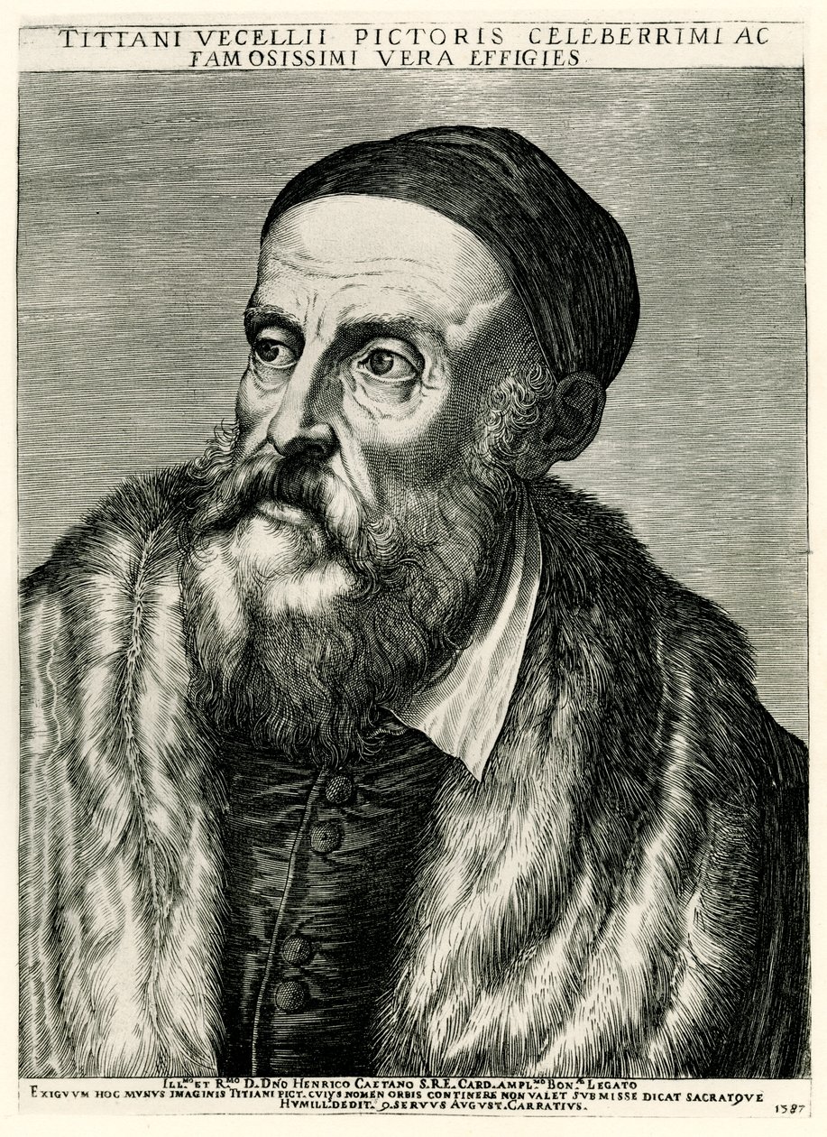 Tiziano Vecelli z Cadore od German School