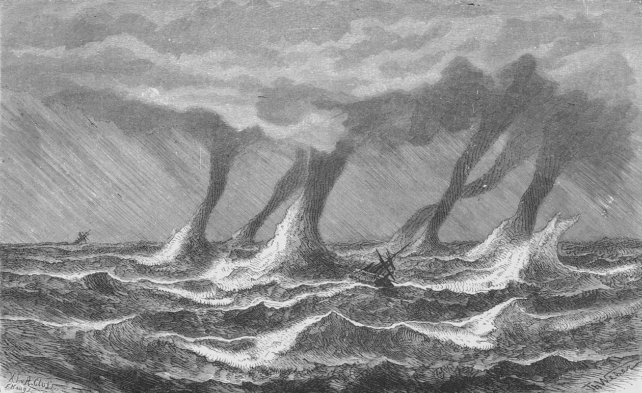 Waterspouts od German School