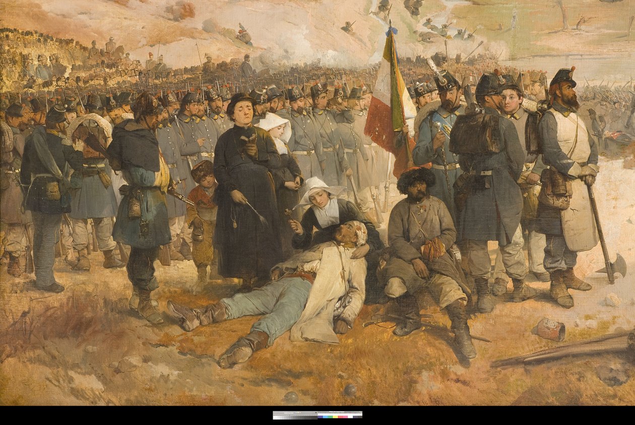 Bitva u Chernaya od Gerolamo Induno