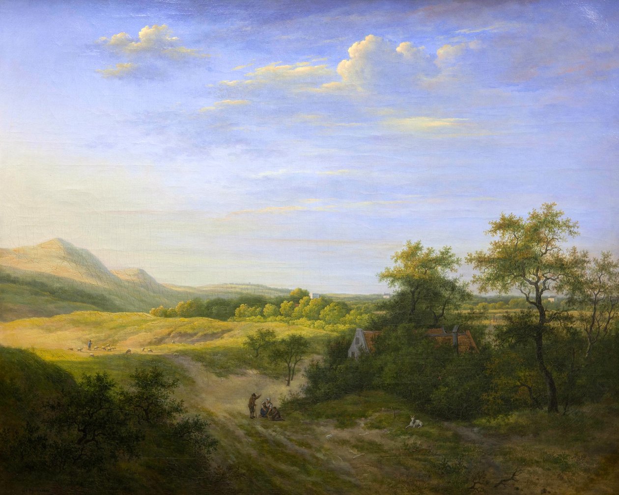 Krajina dun poblíž Haarlemu od Gerrit Jan Michaëlis