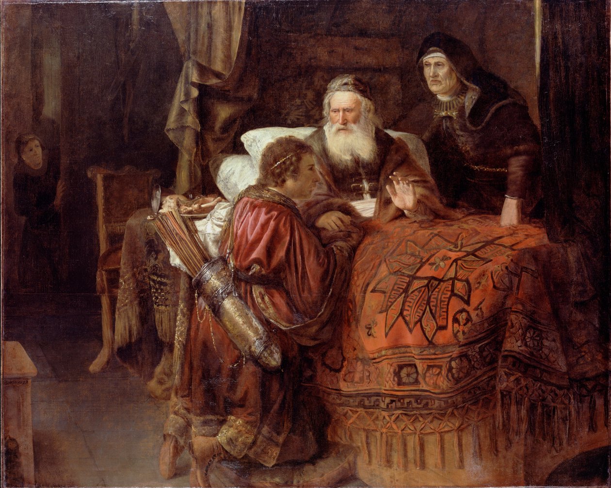 Izák žehná Jacobovi od Gerrit van Honthorst