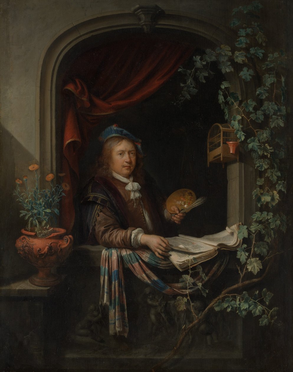 Autoportrét, ca. 1665. od Gerrit Dou