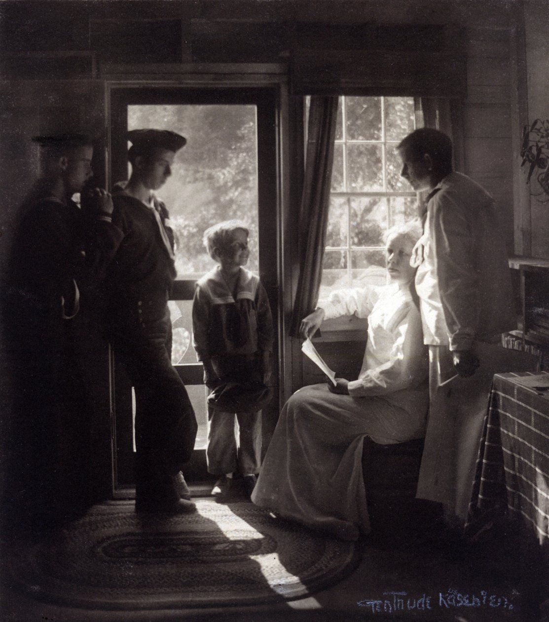 Slunce v domě od Gertrude Käsebier
