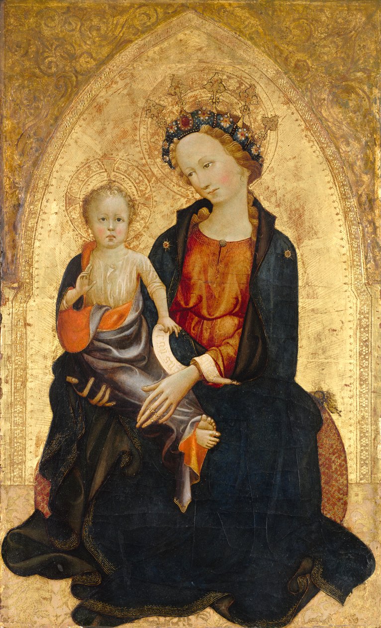 Madonna a dítě od Gherardo Starnina