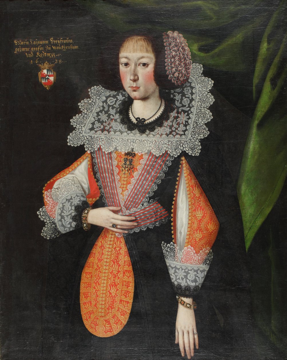 Baronka Maria Laymann-Libenau od Giacinto Gimignani