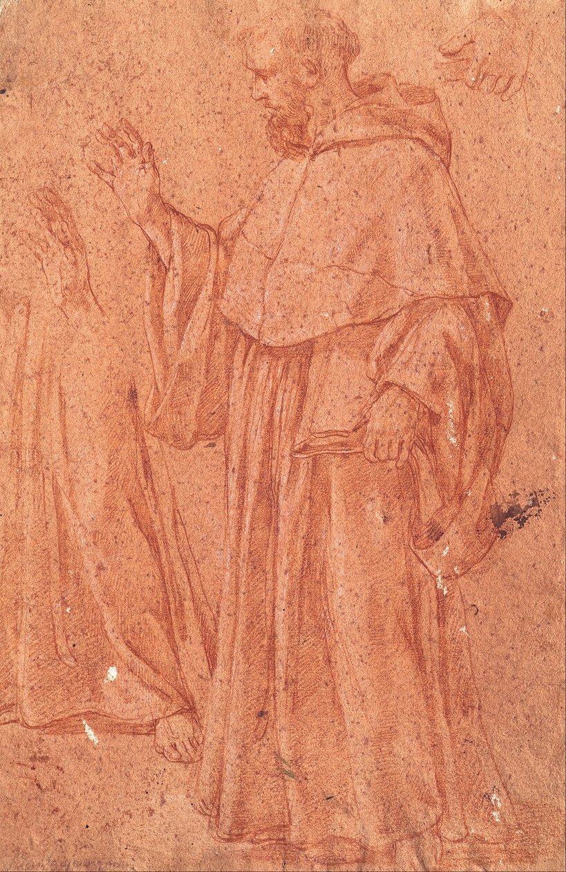 Studium svatého Augustina od Giacinto Gimignani