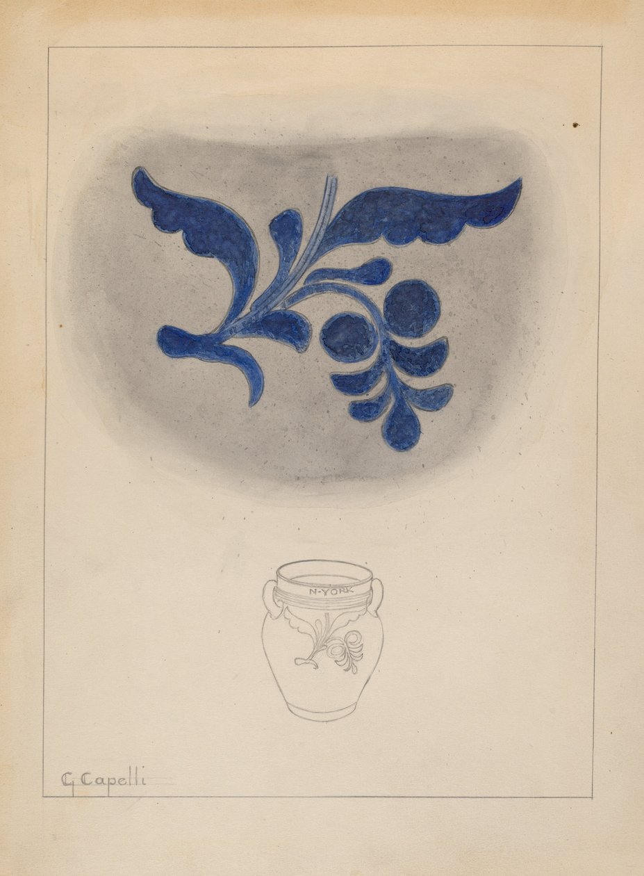 Jar, c. 1937. od Giacinto Capelli