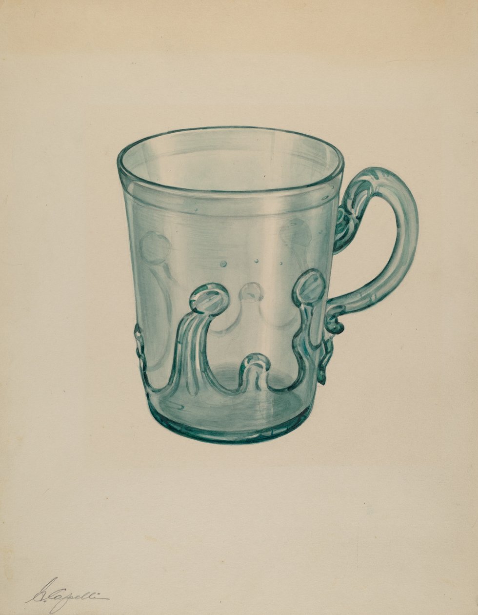 Hrnek, 19351942. od Giacinto Capelli