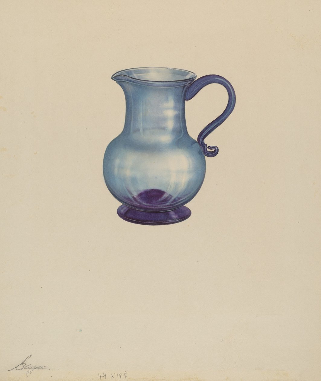 Džbán, 1938. od Giacinto Capelli