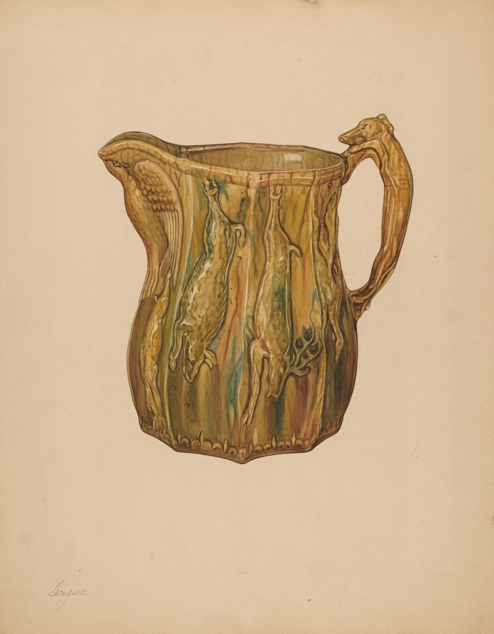 Džbán, c. 1938. od Giacinto Capelli