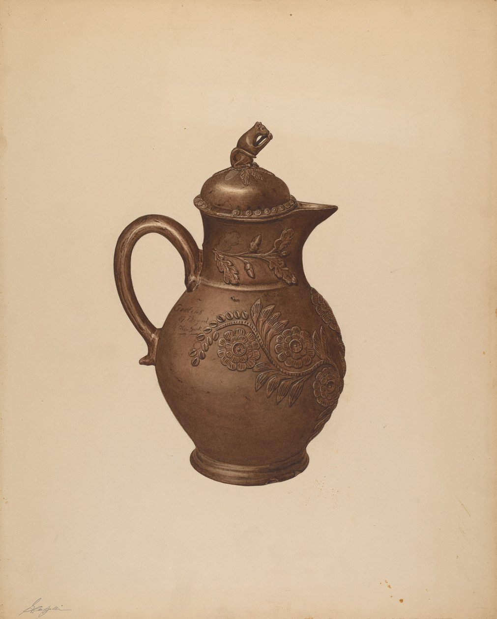 Čajová konvice, c. 1940. od Giacinto Capelli