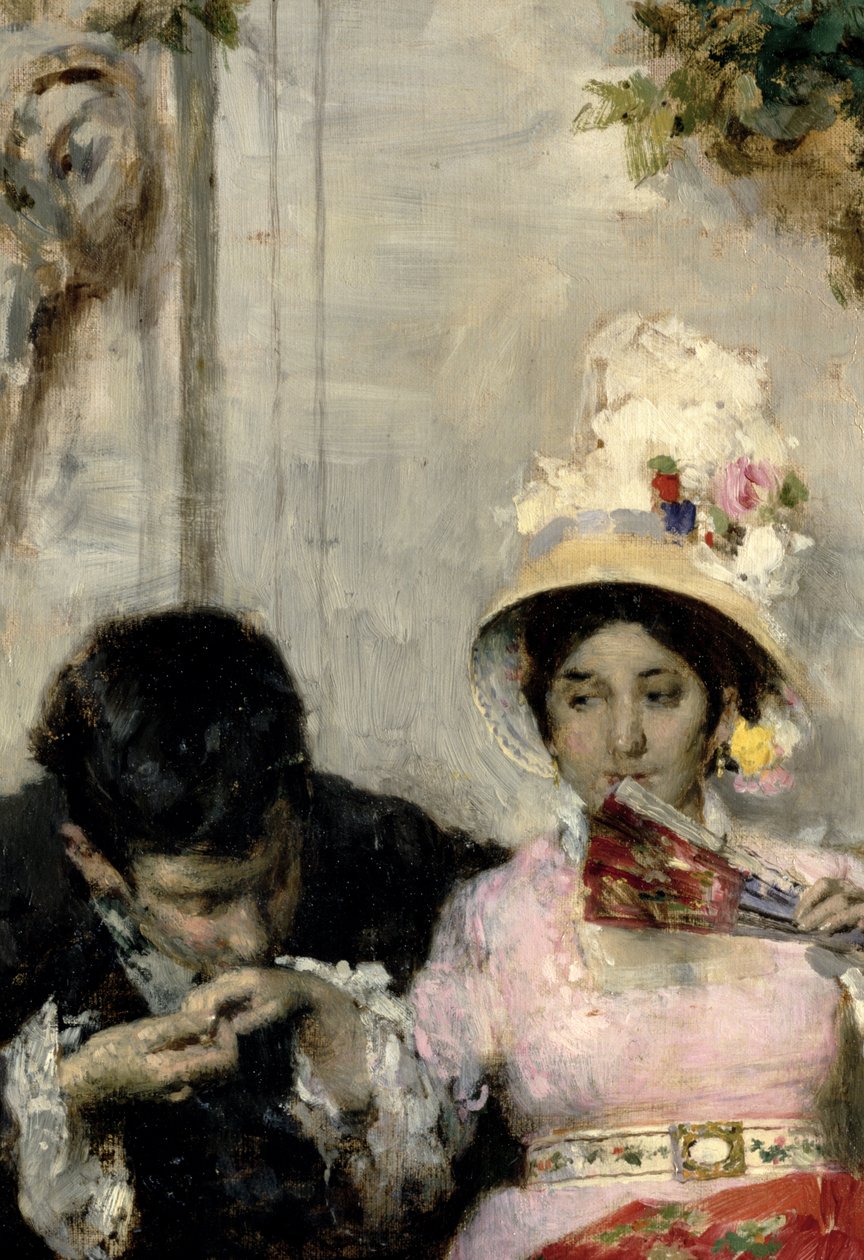Deklarace (detail z 173084) od Giacomo Favretto