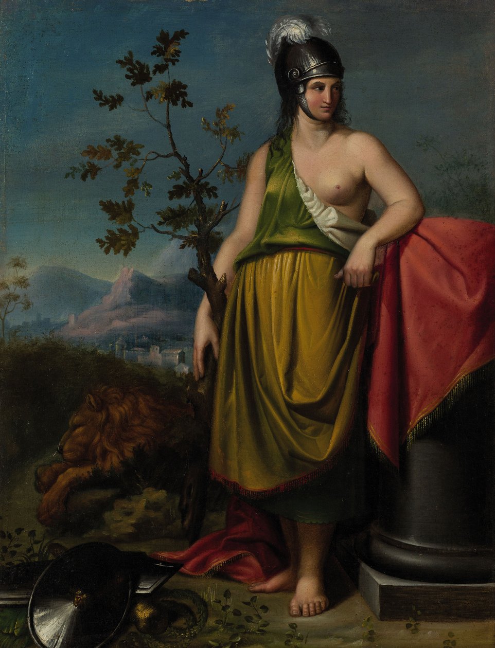 Alegorie Benátek. od Giacomo Casa