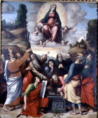 Nanebevzetí Panny Marie od Giacomo and Giulio Francia