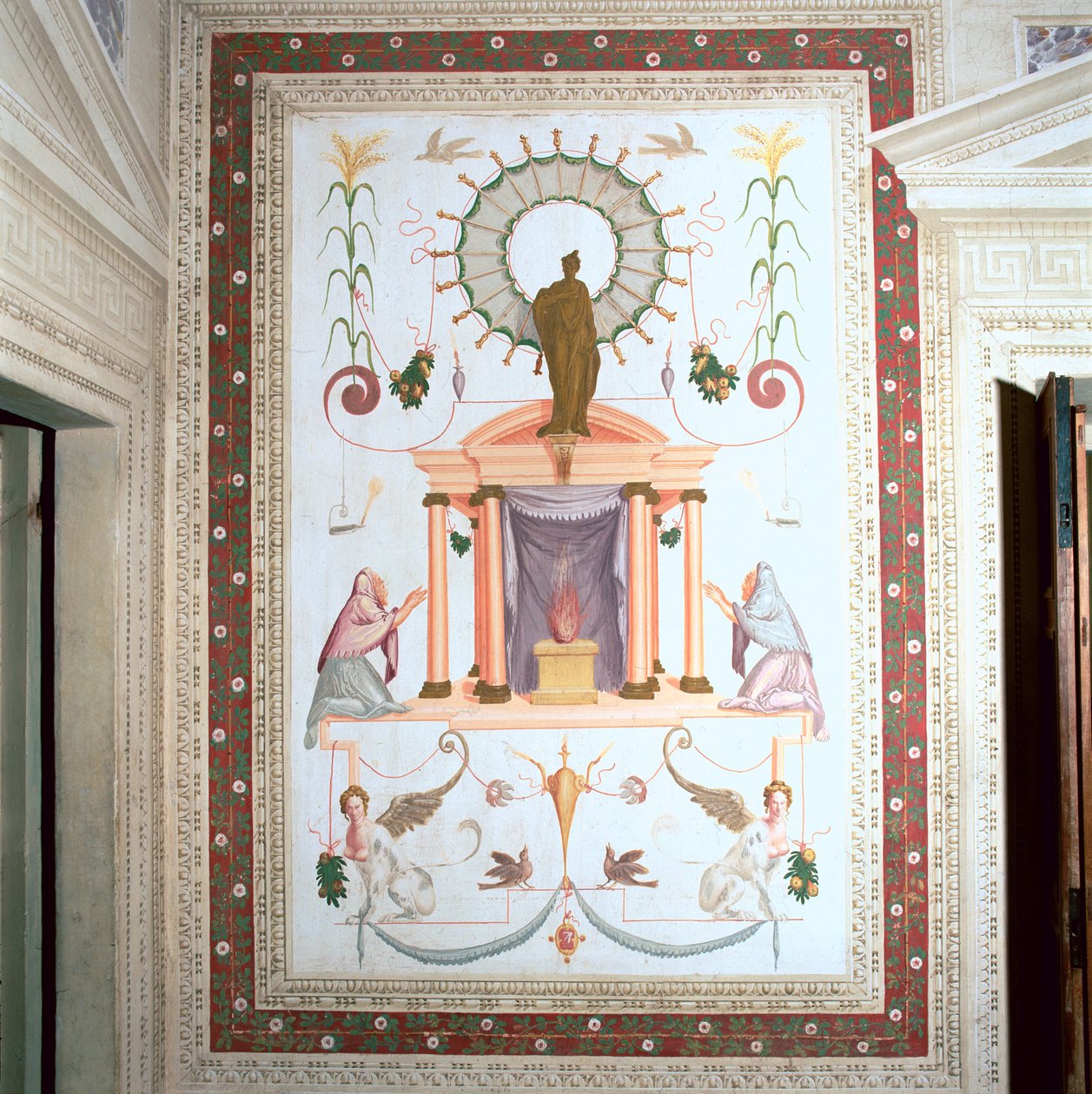 Malý pokoj grotesky od Giambattista 1526 78 Zelotti