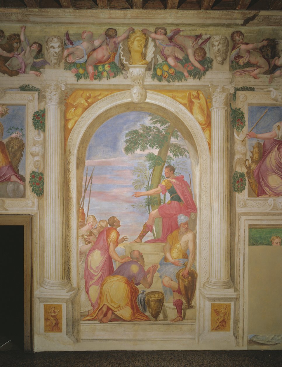 Milost Scipia od Giambattista 1526 78 Zelotti