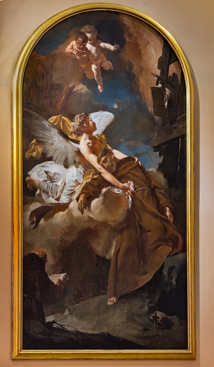 Extáze svatého Františka od Giambattista Piazzetta