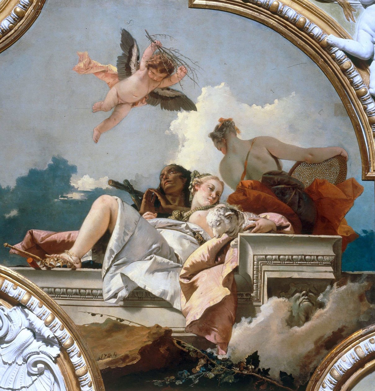 Pokání, pokora a pravda, 1744. od Giambattista Tiepolo
