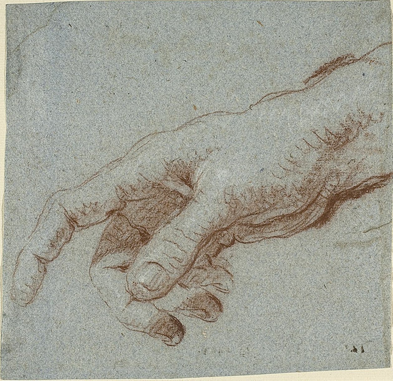 Pravá ruka od Giambattista Tiepolo