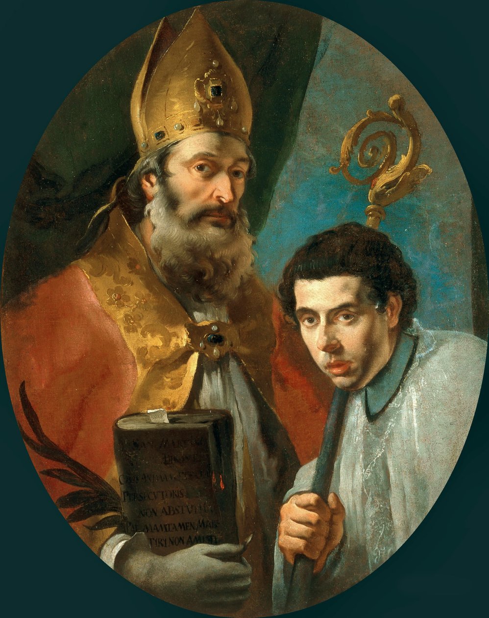Svatý Martin z Tours. od Giambattista Tiepolo
