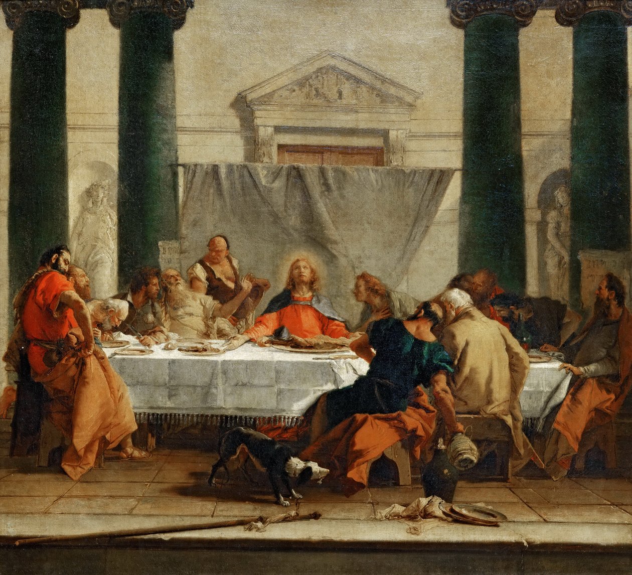 Poslední večeře od Giambattista Tiepolo