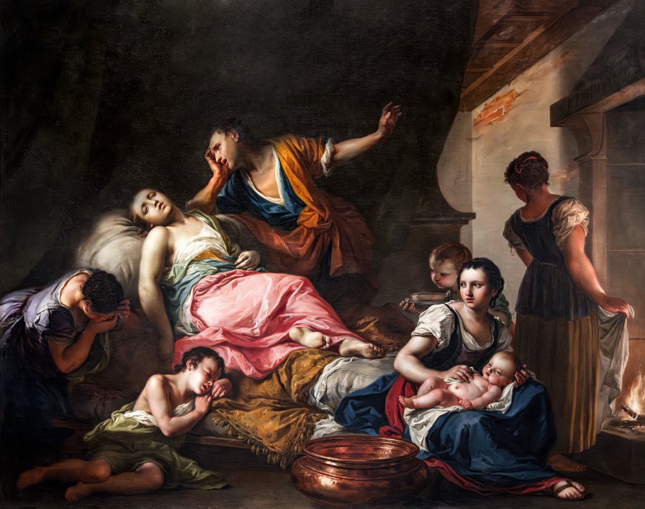 Ráchelina smrt od Giambettino Cignaroli